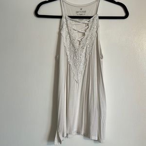 Lace tank top